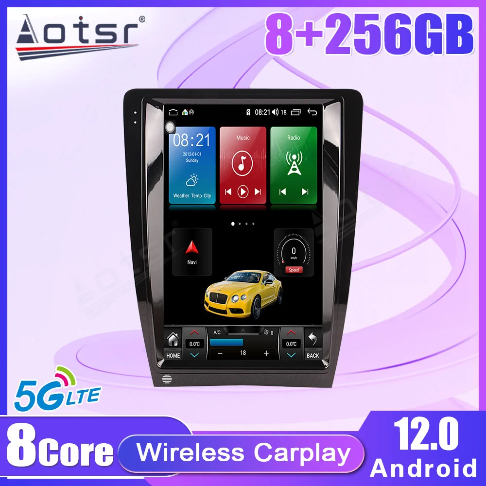 

Автомобильное мультимедийное радио, стереомагнитола 8 + 256 ГБ Android 12 для Audi A3 8P S3 2008 2009 2010 2011 2012 GPS плеер, Авторадио, головное устройство