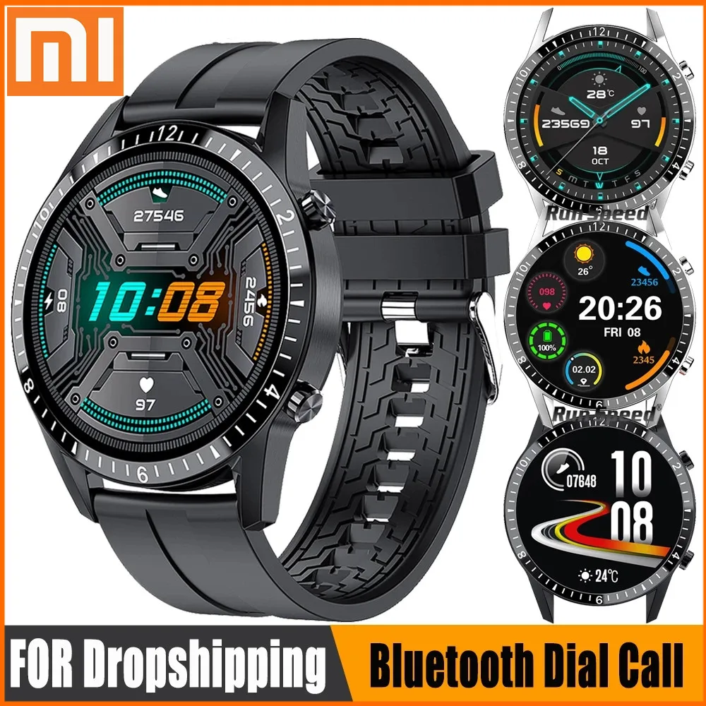 

Xiaomi Smart Watch Men Bluetooth Call Music Player Heart Rate Ip67 Waterproof Fitness Smartwatch for HuaWei Android IOS Watches