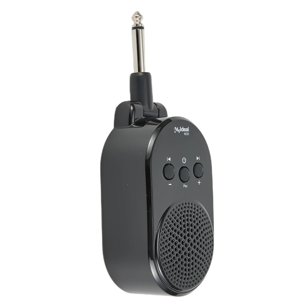 Мини-усилитель для мини-гитары 4 часа 5 Вт перезаряжаемый через USB черный