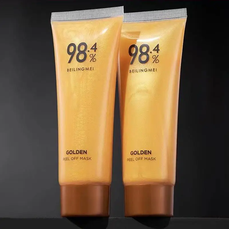 24k Золотая фольга пилинг-маска укрепляющая маска для лица женщины 98.4% Beilingmei
