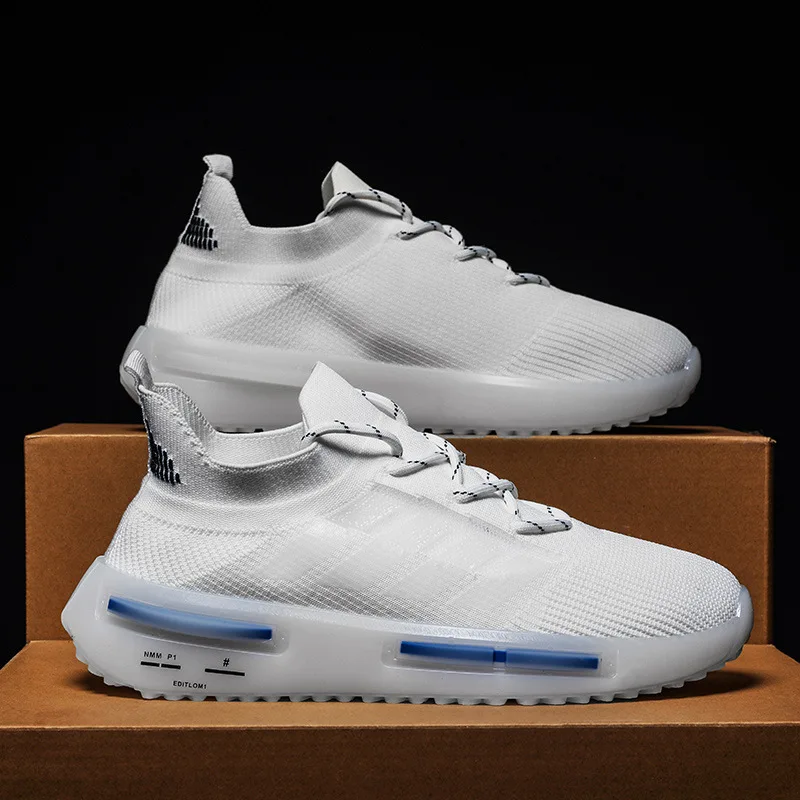 

Fashion Men Sneakers Thick Bottom Men Casual Shoes Trend Outdoor Platform Shoes Lightweight Breathable Sport Shoes Male Footwear