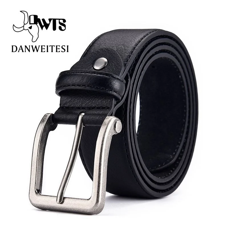 

[DWTS]Men Belt Male i Quality Belt Men Male enuine Leater Strap Luxury Pin Buckle Fancy Vintae Jeans Free Sippin