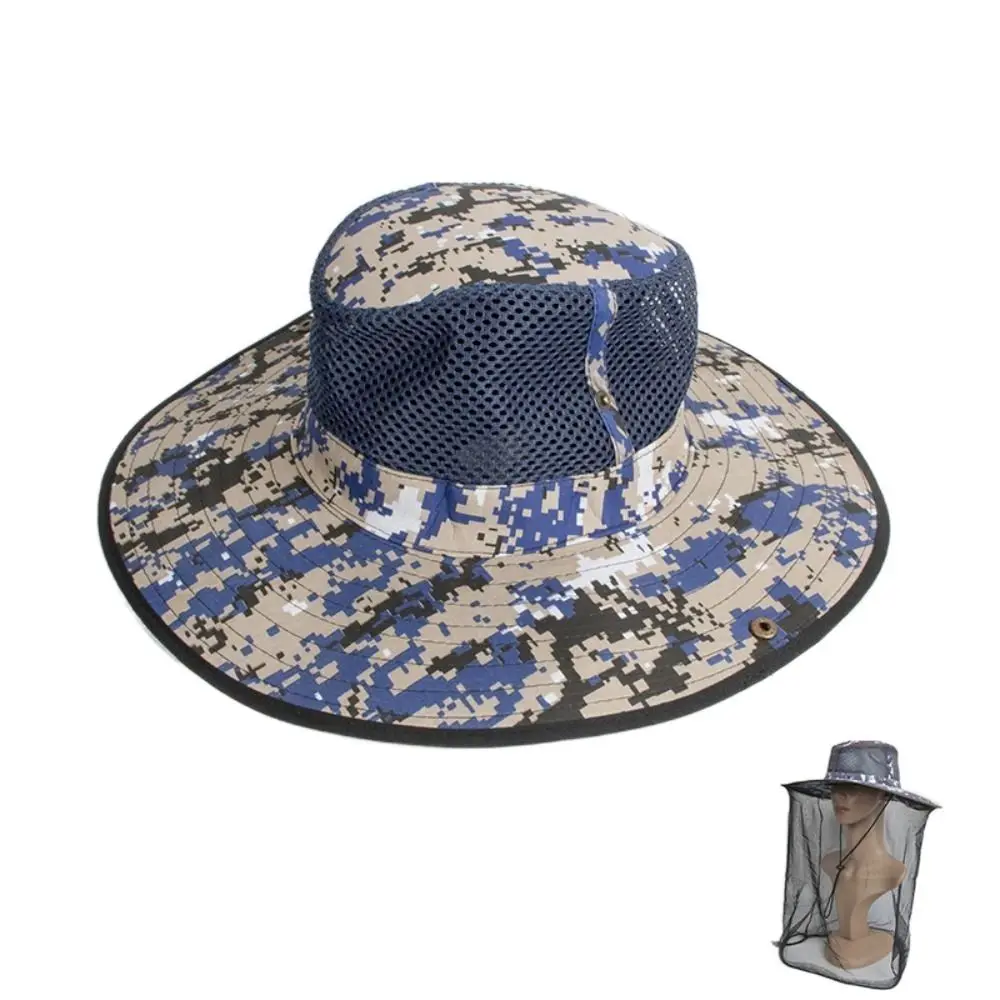 

Защитная Кепка для лица для ночной рыбалки, рыбалки, уличная рыболовная Кепка От Солнца, шляпа от пчелы, сетчатая шляпа от насекомых, шляпа с москитной сеткой