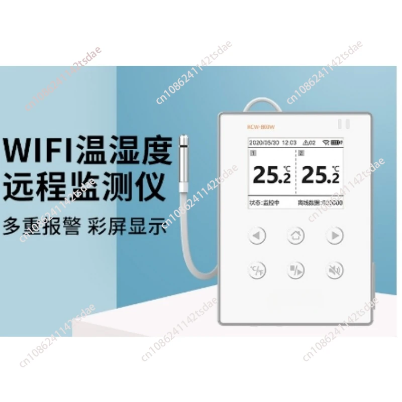 Elitech RCW-800W-TDE Беспроводной цифровой регистратор данных о температуре Облачное