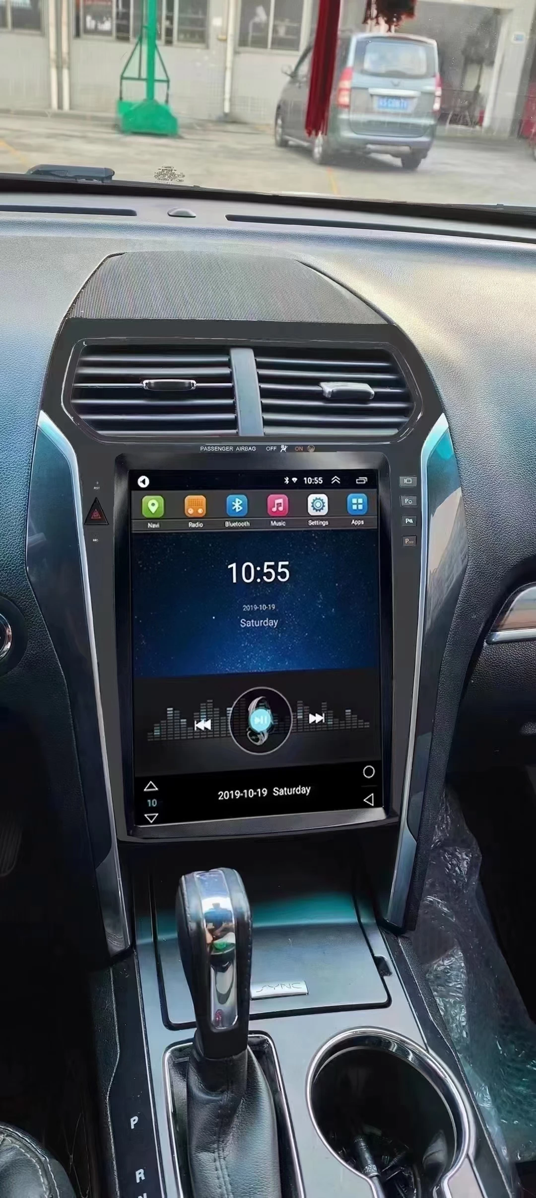 Автомобильный радиоприемник в стиле Tesla для Ford Explorer 2011-2019 Android 13.0 мультимедийный