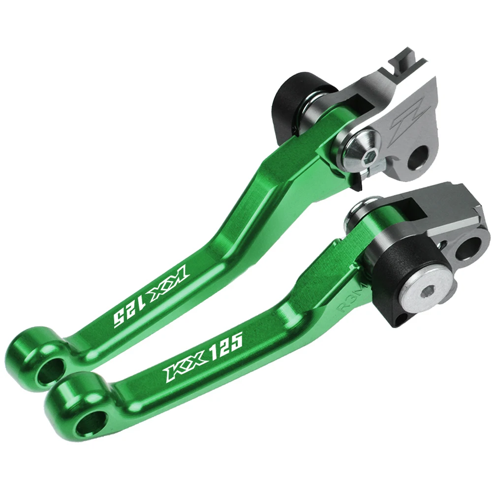 

New For KAWASAKI KX 125 KX125 2000 2001 2002 2003 2004 2005 Dirt Bike Motorcoss CNC Brake Clutch Lever Handlebar grip handle bar