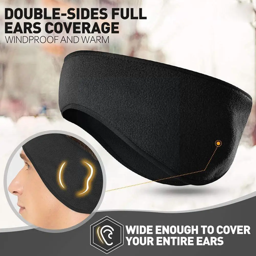 

Outdoor Sports Cycling Headwear Winter Windproof Cycling Keep Equipment Bike Headband Ear Warmer Warm Fleece Cap Z5e7