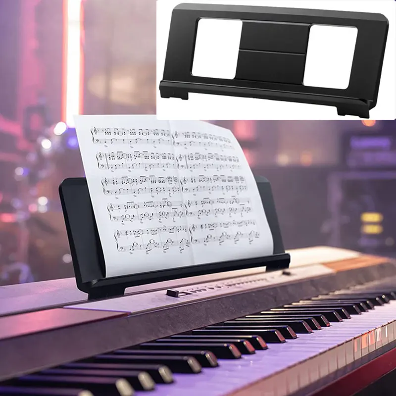 

Sheet Music Stand, Portable Desktop Book Stand Sheet Music Stand For Casio Roland Yamaha P35 P45 P48 P105 P115 P121