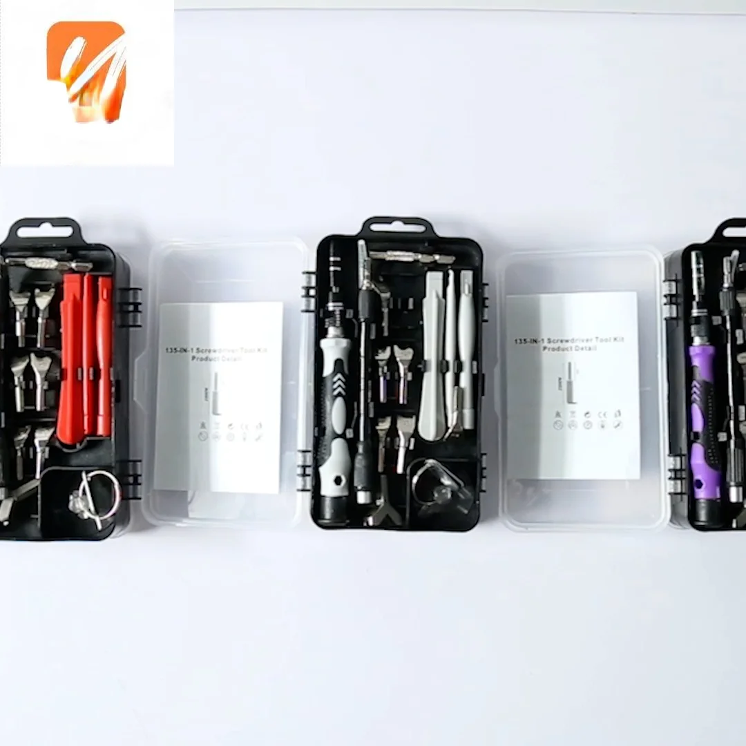 

Набор прецизионных отверток 135 в 1, набор мини-отверток для ремонта ювелирных изделий, часов, ноутбуков