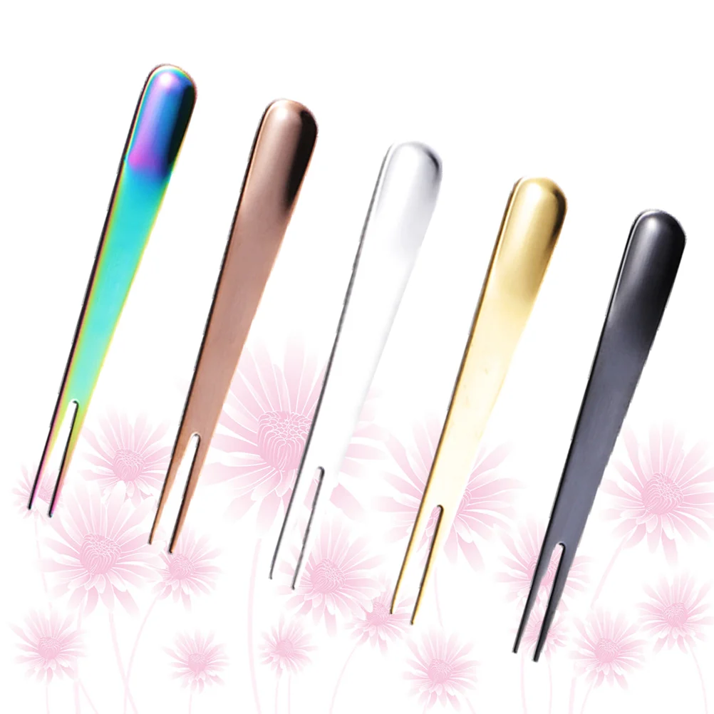 5 шт. вилка из нержавеющей стали с 2 понгами простые выборки для фруктовых салата