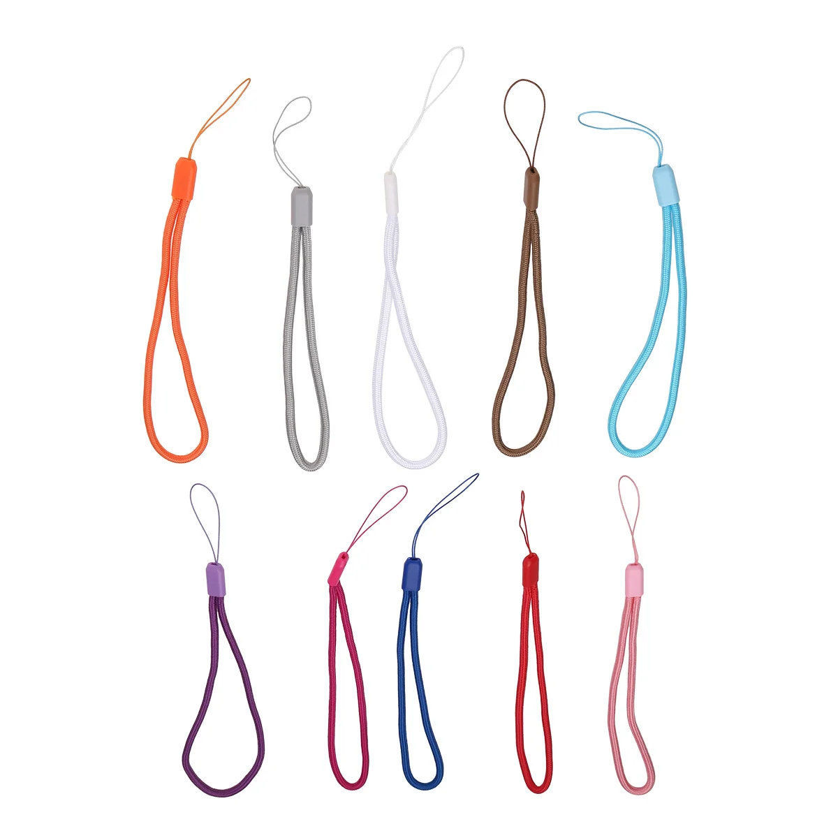 

10 PCS USB Flash Drives Strap Lanyard Short Wrist Key Wristlet Keychain Hand