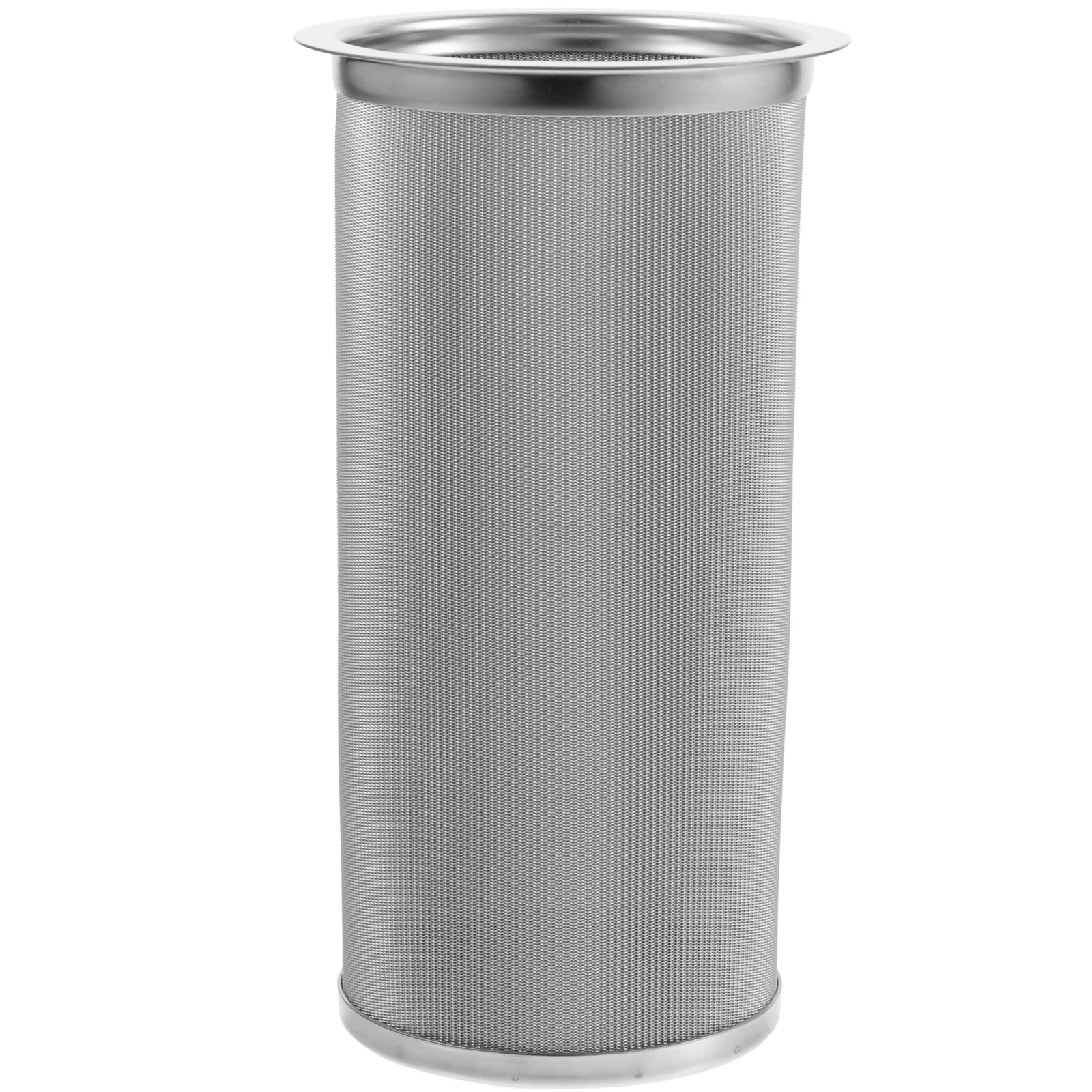 

Stainless Steel Coffee Strainer Mesh Tea Strainer Filter with Handle for Home Kitchen Coffee Shop (Plain Type 15cm)