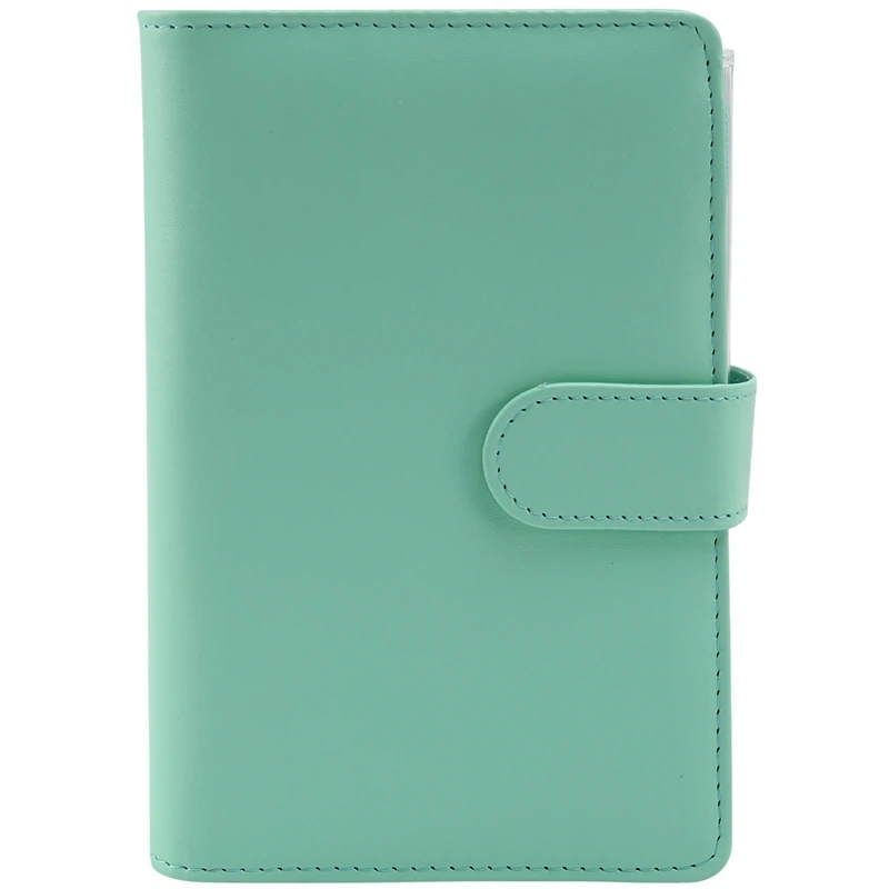 

A6 PU Leather Notebook Magnetic Personal Planning Binder With 12 Binder Pockets Binder Zipper Folder For Bill Planner