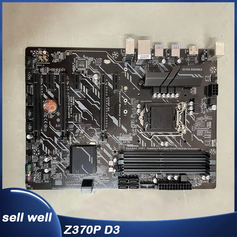 Z370P D3 для материнской платы G-i-g-a-b-y-t-e 8-го поколения LGA 1151 DDR4 SATA3.0 M.2 HDMI DVI