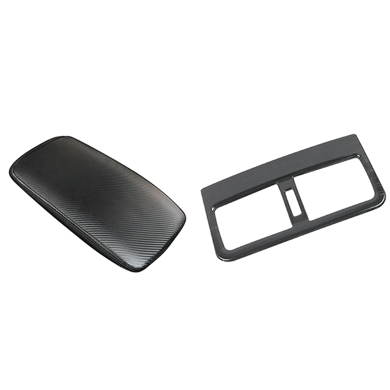 

2 шт. автомобильные аксессуары: 1 центральная консоль, кожаный подлокотник и 1 шт. декоративный Чехол для автомобильного заднего воздуховыпу...