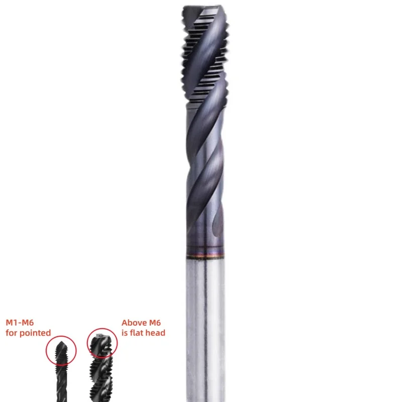 

1 шт., Германия, оригинальный GUHRING JIS, стандарт 8888 8889, спиральный рифленый остроконечный метчик M3M4M M6M8M10M12M14M16M18, метчики для машинной резьбы