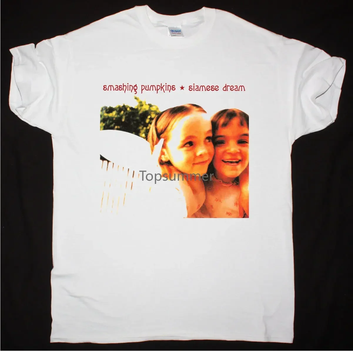 Белая футболка с принтом Smashing Pumpkins Siamese Dream Zwan Billy Corgan Pixies Bush мужские хлопковые