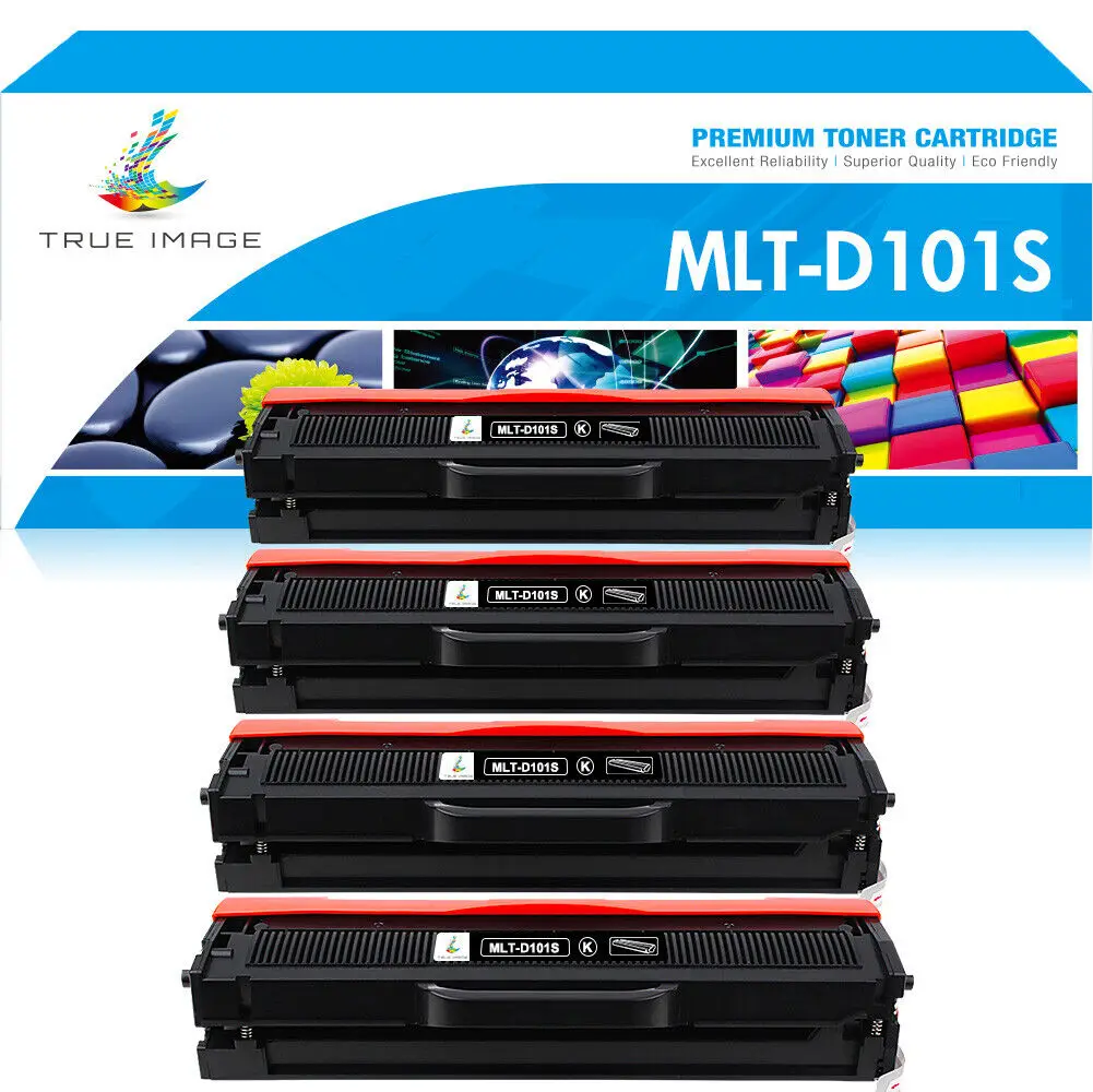 

4PK 101S MLT-D101S Toner Compatible With Samsung ML-2165 2160 SCX-3405 SCX-3400