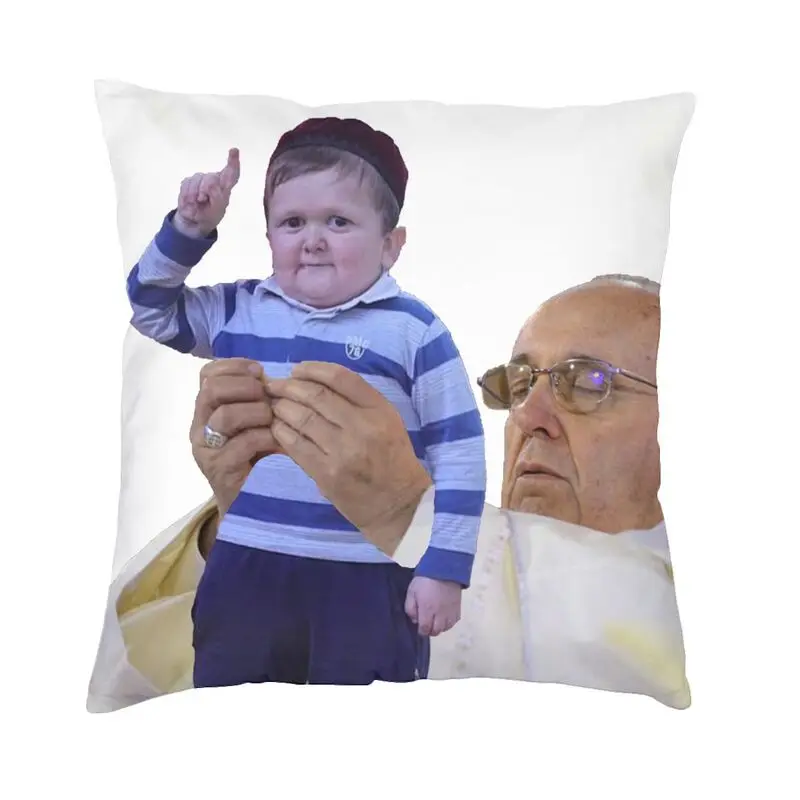 

Modern The GOAT Hasbulla Magomedov Cushion Cover for Sofa Polyester Pillow Case for Living Room Pillowcase