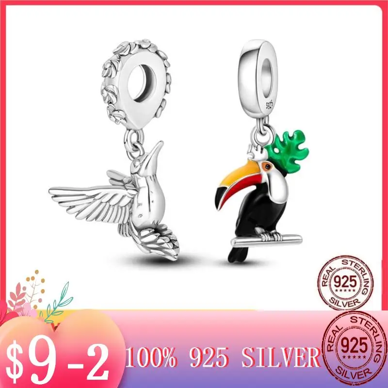 

Классический подвесной Шарм-браслет из серебра 2022 пробы, подходящий для женщин