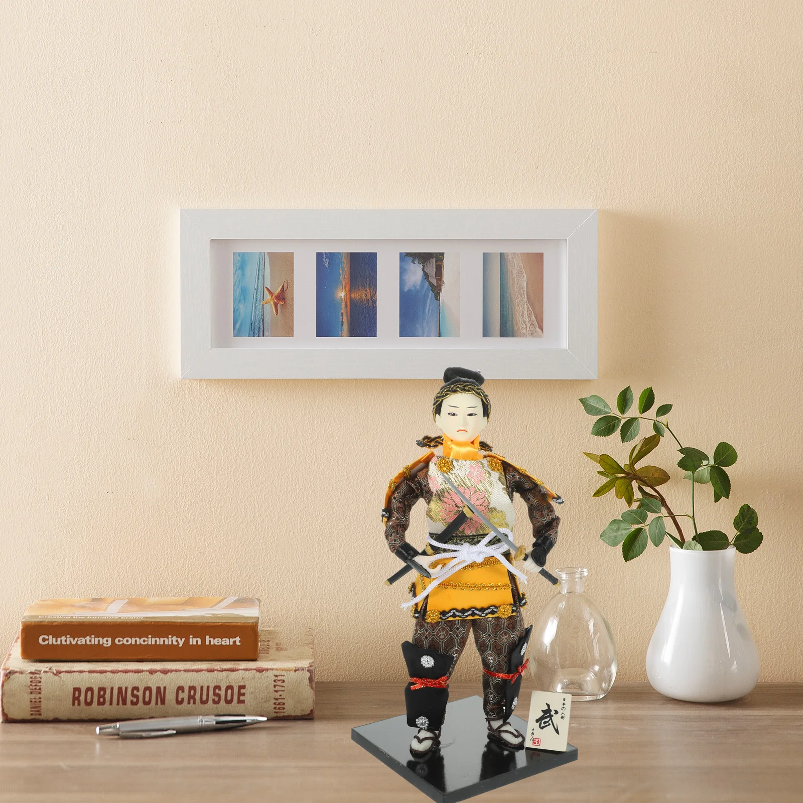 

Holiday Centerpieces For Dining Room Table Japanese Style Samurai Dolls Decor Home Decoration Festival Office Desk