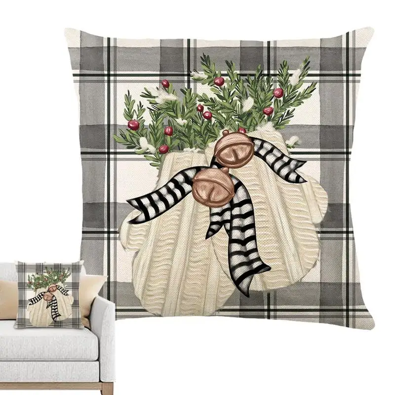 

Наволочки для рождественских украшений, Рождественская декоративная подушка, декоративные сезонные декоративные подушки для гостиной с изображением снеговика и оленя