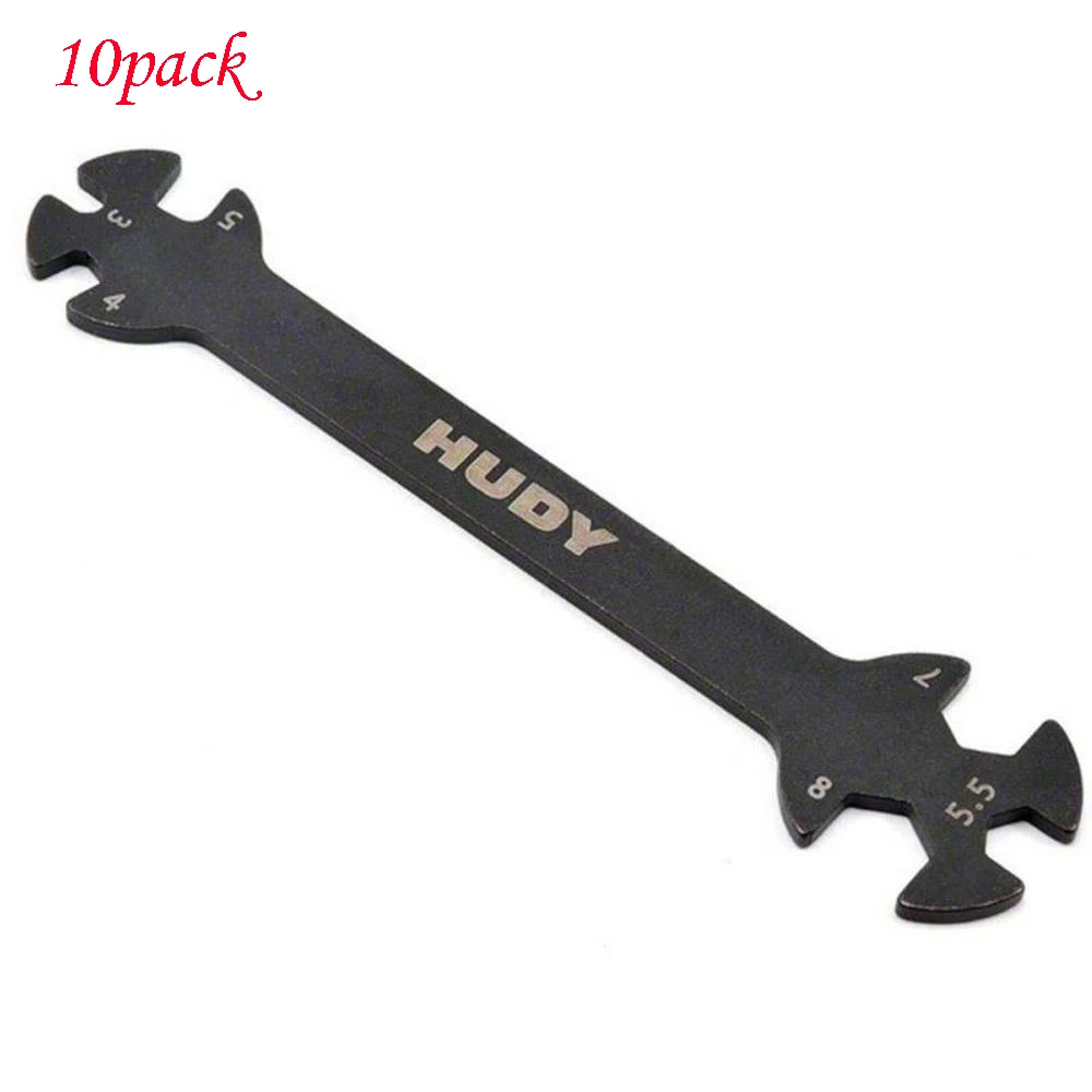 

10 шт., специальный ключ Hudy RC 6 в 1, 3/4/1/5/5, 5/7/8 мм для зажимных стяжек и гаек, фотолодка