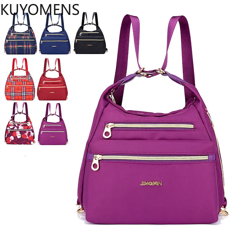 

New Waterproof Women Double Shoulder Bag Brand Designer Female Messenger bag Handbags High Quality Nylon bolsas sac a main