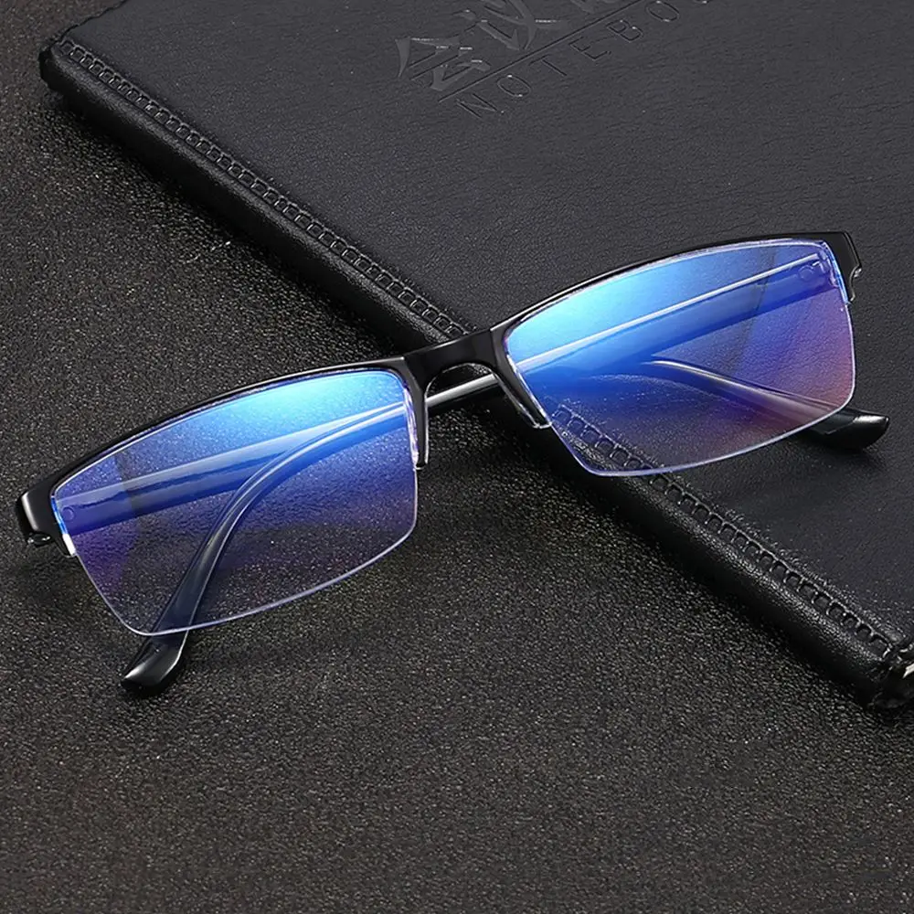 Men Anti-fatigue Anti Blue Light PC Presbyopia Eyeglasses Anti-blue Ray Computer Grade Glasses Reading Glasses