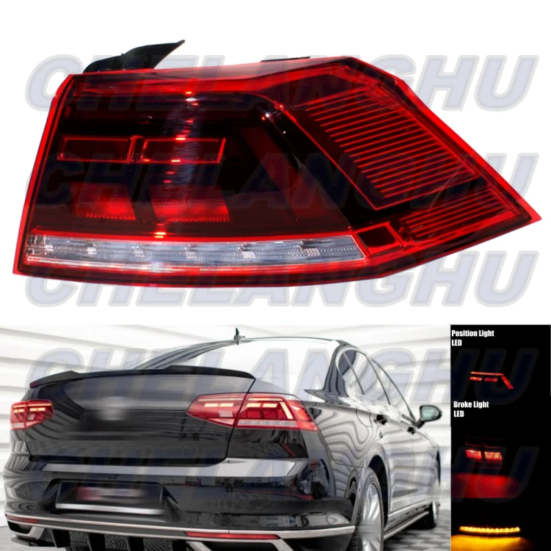 Фонарь задний для VW Passat B8 PA 2020 2021 2022 2023 2024