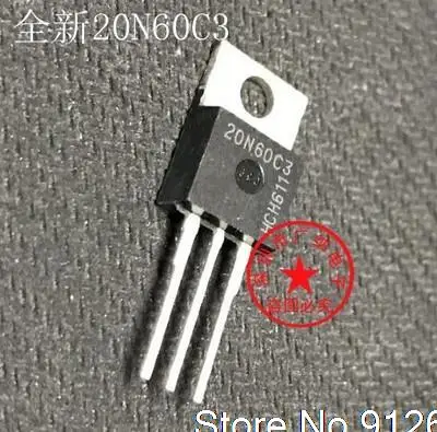 

10PCS/LOT SPP20N60C3 TO-220 SPA20N60C3