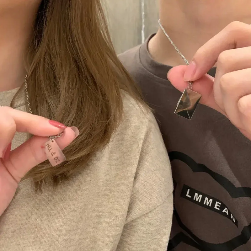 Ожерелье с надписью Love на заказ ювелирные изделия из нержавеющей стали золотой
