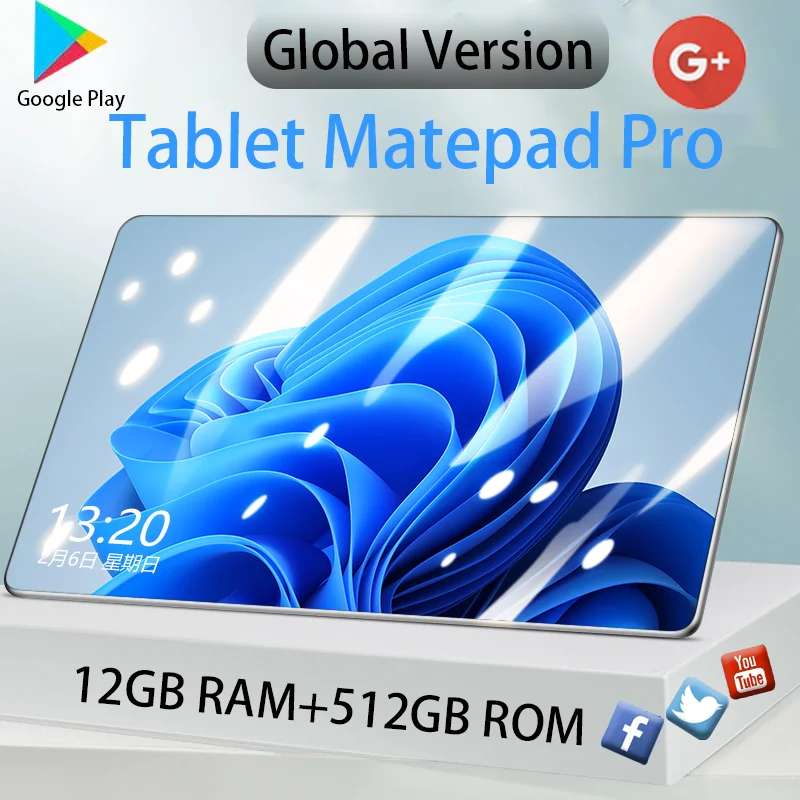 

Планшет Matepad Pro, 2022 дюйма, 12 Гб + 10,1 ГБ, 4G, Wi-Fi