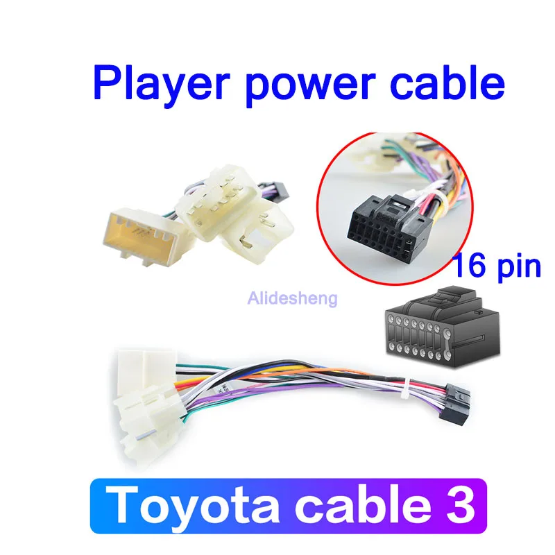 Кабель для автомобильного мультимедийного Проигрывателя Android 4P 6pin USB кабель 20Pin RCA