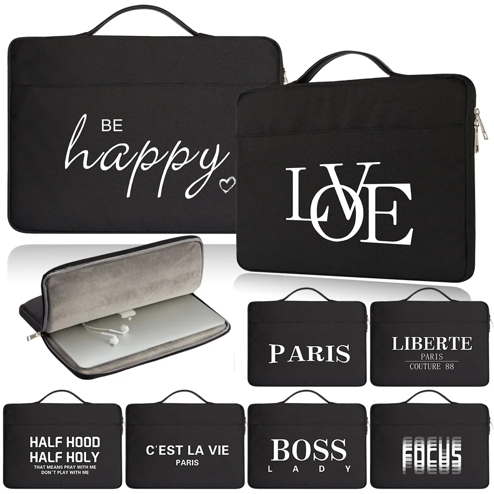 

New Laptop Bag for 11 12 13 14 15 Inch Notebook Bag for Lenovo / HP /Acer/ Apple Universal Computer Fabric Sleeve Accessories