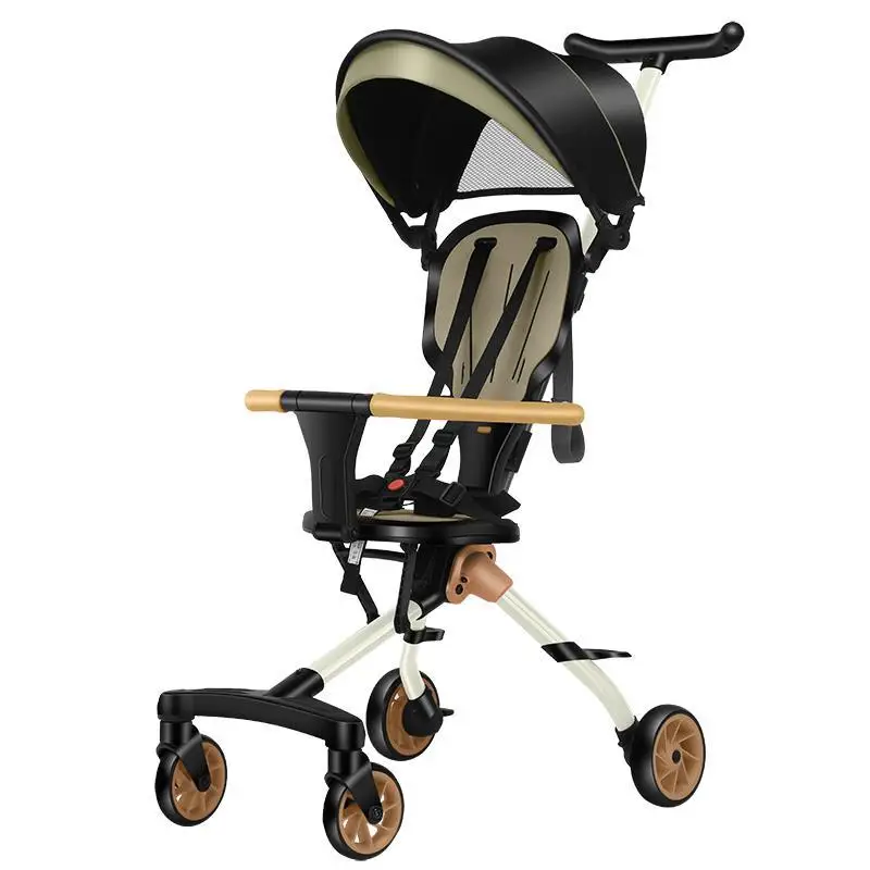 

Baby-walking Artifact Ultra-light Foldable Two-way Simple Easy For Aged 1-5 Years Old Multi-functional Portable Baby Stroller