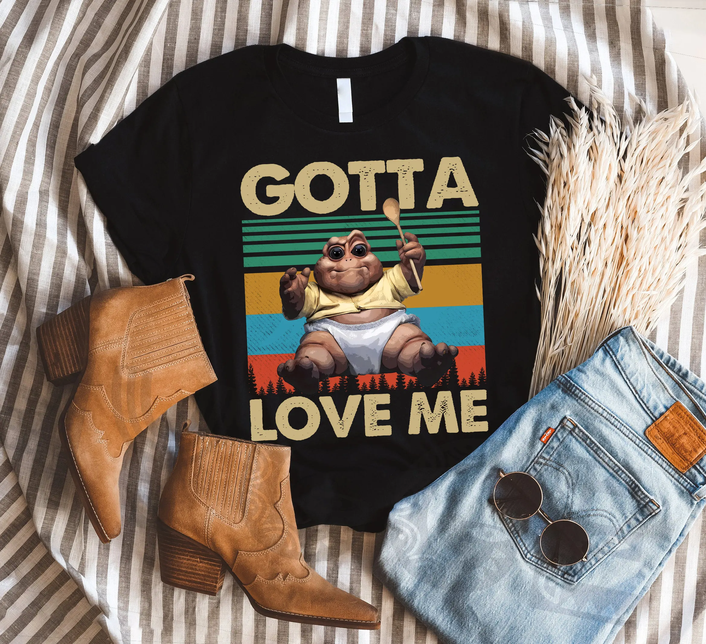 Винтажная рубашка в стиле ретро Gotta Love Me Sunset