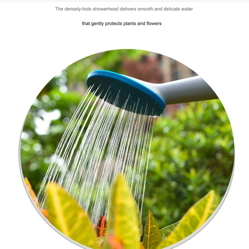 Лейка для полива растений со съемной насадкой длинный носик водяная банка на