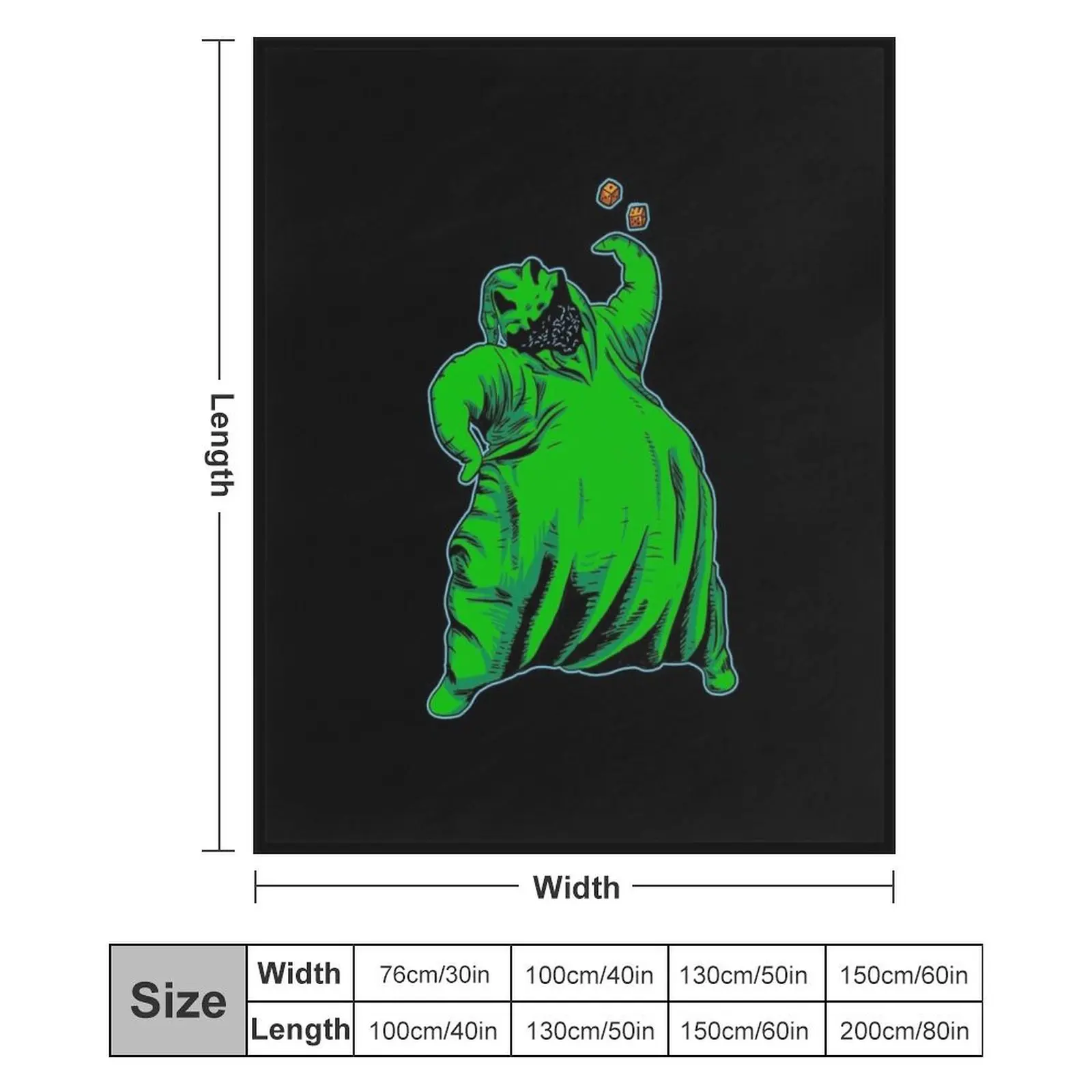 Одеяло Oogie Boogie рождественские подарки на Хэллоуин дизайнерская кровать плед