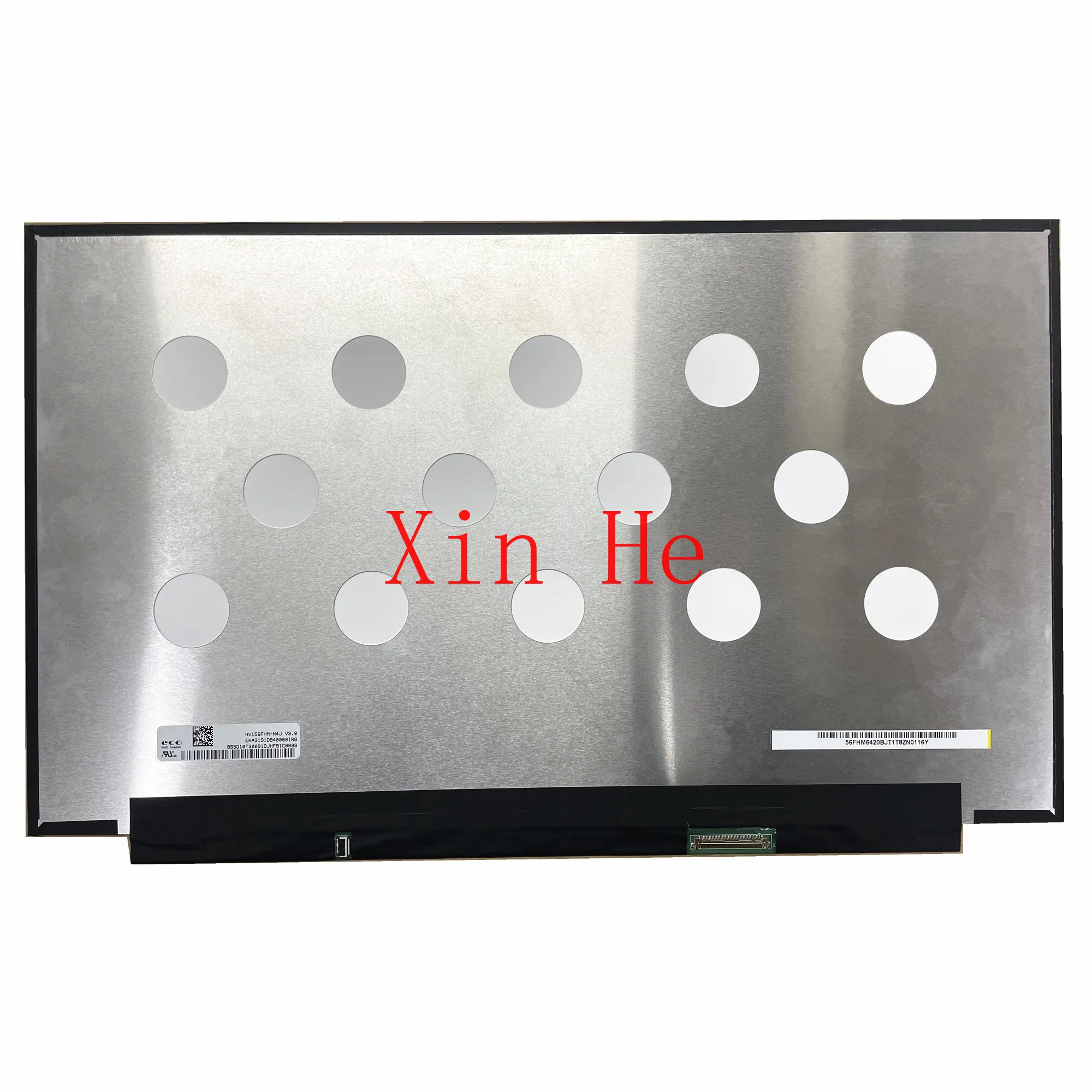 

NV156FHM-N4J V3.0 fit NV156FHM-N4G 15.6'' 144Hz Laptop LCD Screen Panel EDP 40 Pins 72% NTSC