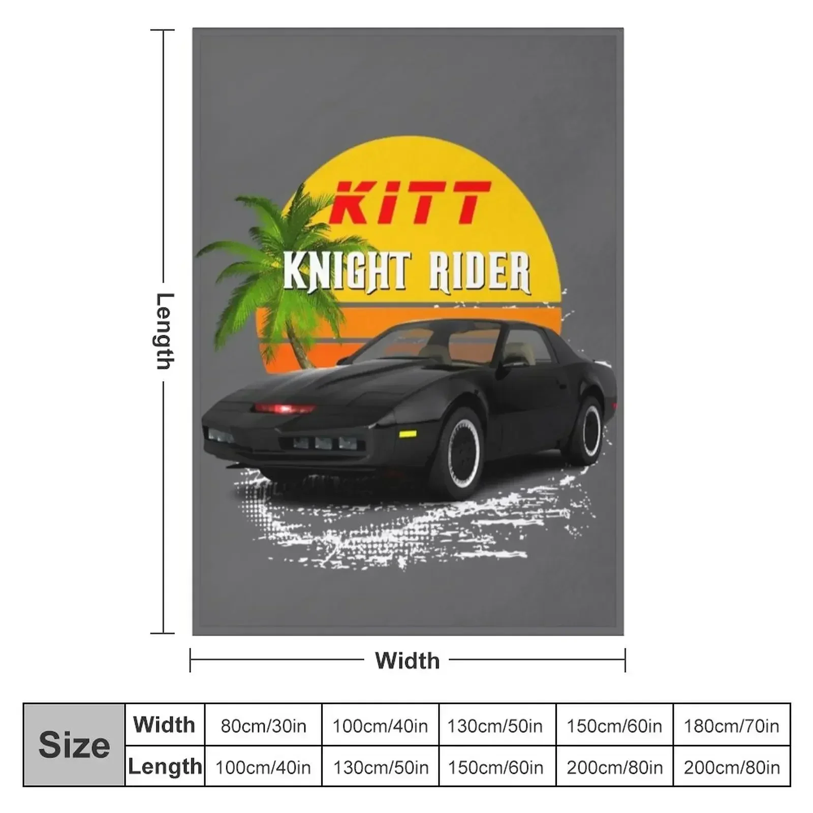 Одеяло K2000 Knight Rider Одеяла для кровати на Хэллоуин