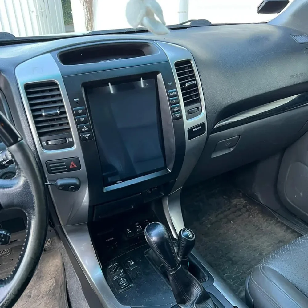 Android 13.0 вертикальный экран Qualcomm для Toyota Land Cruiser Prado 2002-2009 автомобильный
