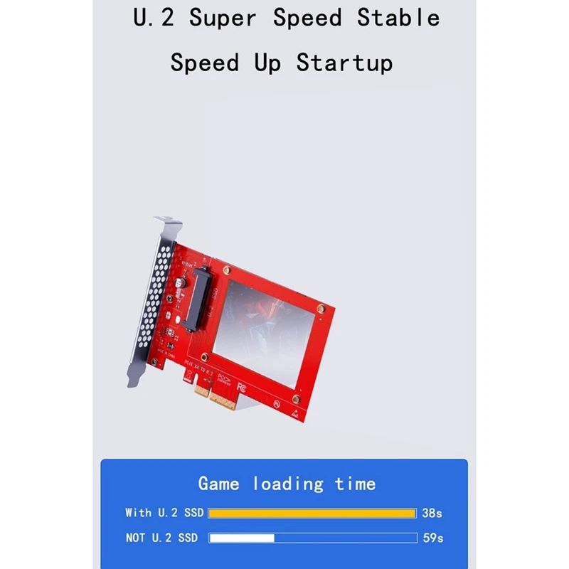 Переходник U.2 к PCIE X4 переходник PCI Express Gen3.0 4X 8X 16X слот универсальная плата PCI-E SSD