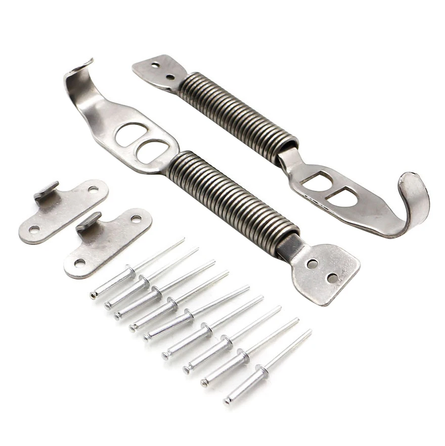 

Aluminum Alloy Car Racing Mount Hook Pin Lock Kit Latch Spring Fastener