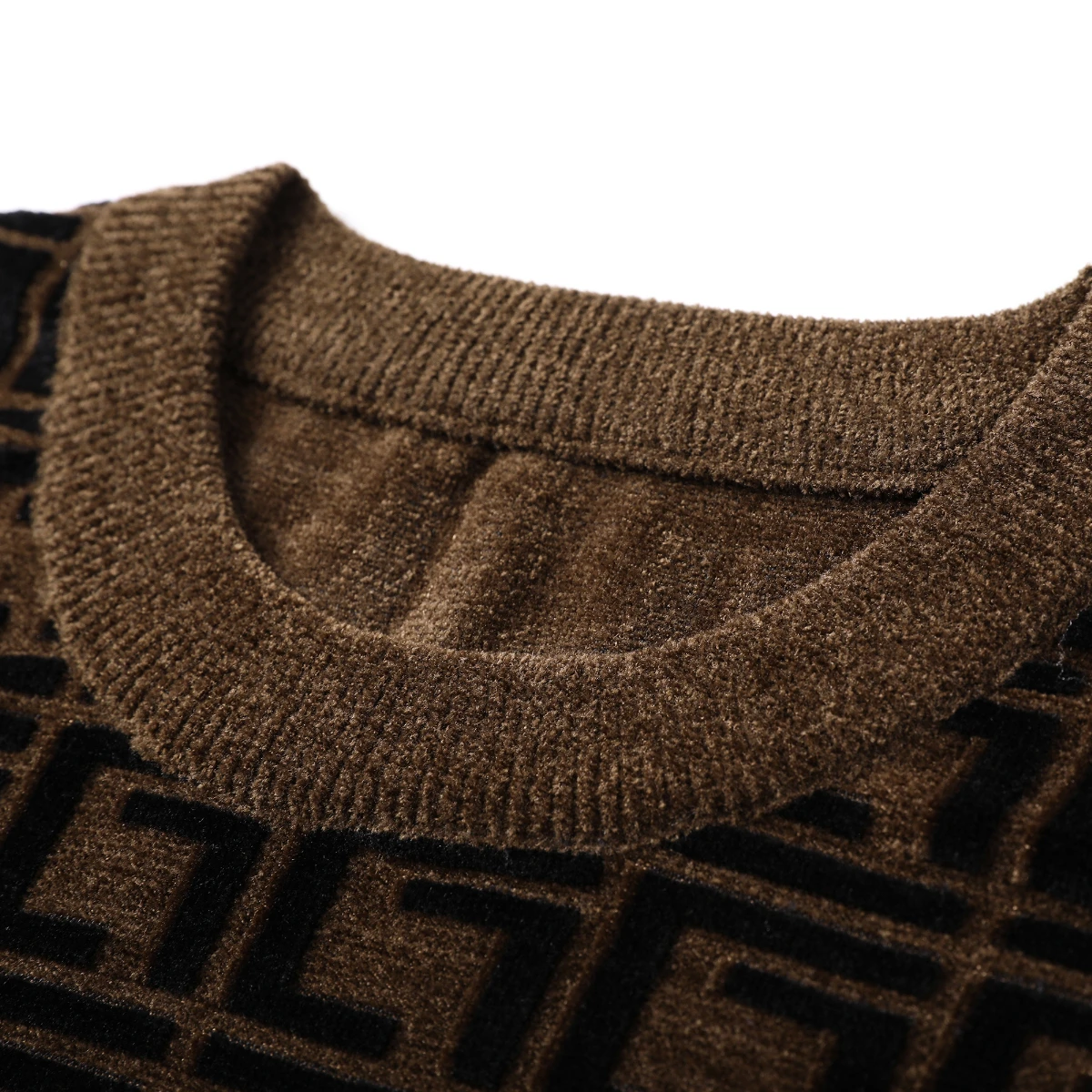 Sweaters For Men Luxury Pullover Roupas Masculinas O-neck Knitted Sweater Pulls Vetement Homme Vintage 2023 Men's Fashion Jumper