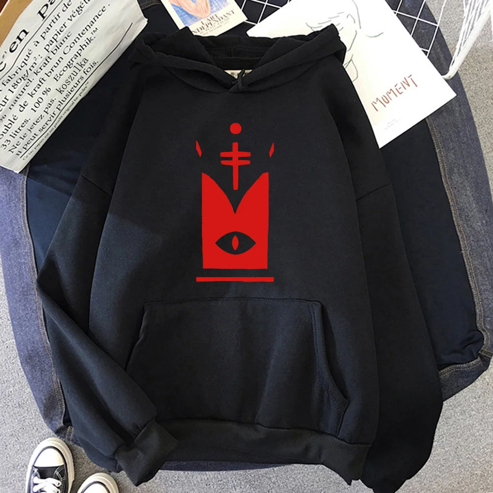 

Funny Cartoon Cult of The Lamb Hoodie Autumn Winter Anime Women Long Sleeve Keep Warm Sweatshirt Harajuku Casual Sportswear