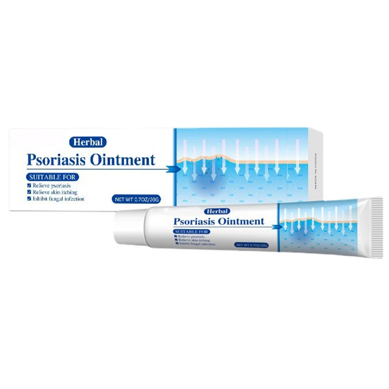 

Antibacterial Cream Psoriasis Ointment Herbal Treatment Fungus Eczema Anti-itch Relief Rash Urticaria Desquamation Body Care