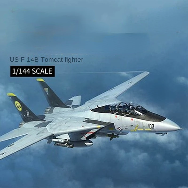 

NXS 1/144 American F-14D Tomcat Fighter Model Military Action Model Assembled Model