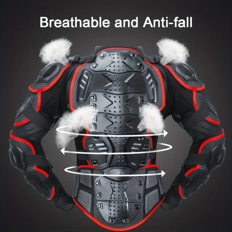 Защита всего тела для взрослых: бронежилет BMX с защитой позвоночника и груди