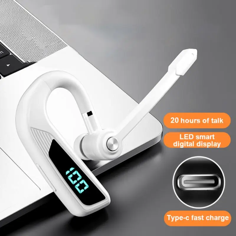 

Ipx5 Waterproof bluetooth-compatible Headset Voice Answer Digital Display Sports Headphone Long Standby Tws Earphones